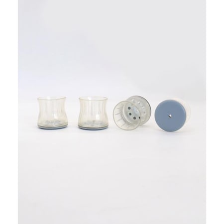 Projex Projex Gray 1-1/4 in. Push-On Polymer Chair Glide 4 pk HPT-S3137-P